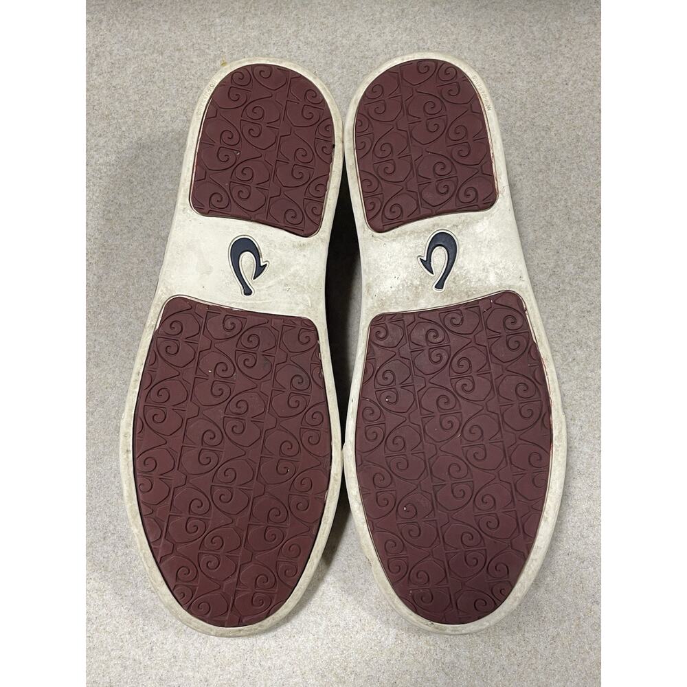 OLUKAI PEHUEA Slip On Comfort Shoes 20271 Women’s Size 10 Maroon -Casual Wear - Picture 8 of 11